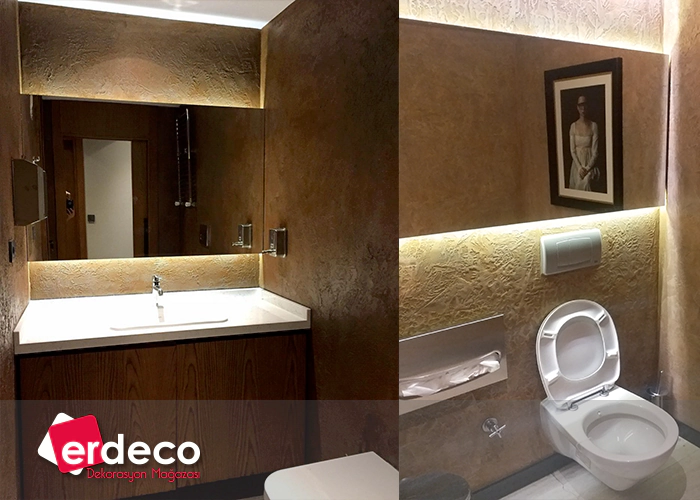 Bakırköyde Lazerline Klinik Wc Dekoratif Çalışma Bakırköyde Lazerline Klinik Wc Dekoratif Çalışma